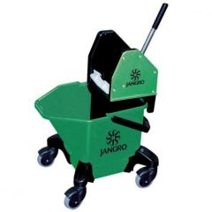 Jangro TC20 Combo Bucket / Wringer - 20L - Green